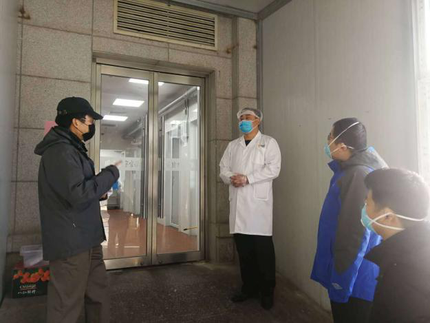 邓云院长询问伙食保障 邓云院长询问伙食保障